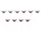 12 Packs: 10 ct. (120 total) Pink Feather Butterflies by Ashland®